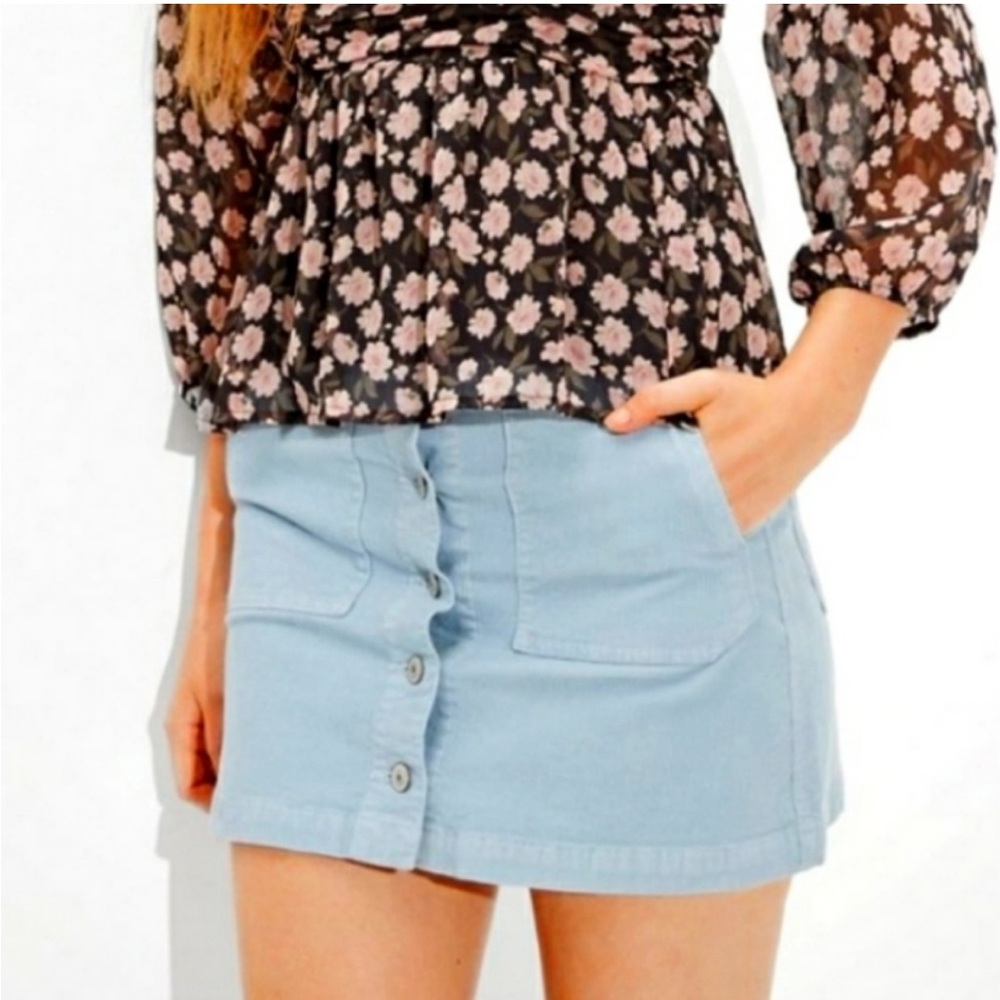 American Eagle Corduroy Mini Skirt